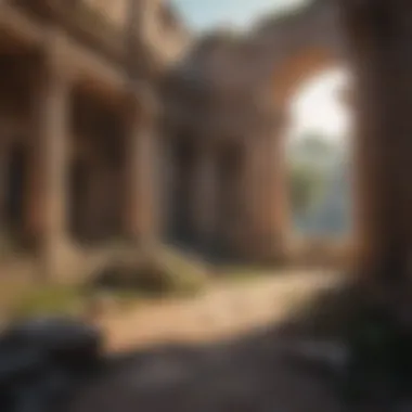 Ancient Ruins where Archaeus Pokémon Reside Ancient Ruins where Archaeus Pokémon Reside