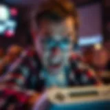 The Angry Video Game Nerd in action, showcasing his unique critique style