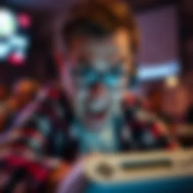 The Angry Video Game Nerd in action, showcasing his unique critique style