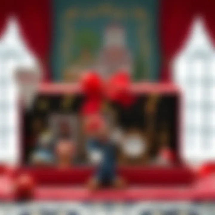 Elegant Presentation of Anniversary Collectibles Elegant gift presentation of anniversary collectibles