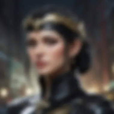 Enigmatic Bayonetta Book Cover Intriguing book cover featuring the enigmatic character of Bayonetta