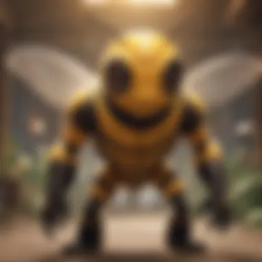 Fan art depicting the Bee Movie Game's impact on gaming culture