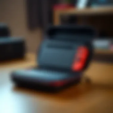 Versatile Nintendo Switch case with multiple storage options