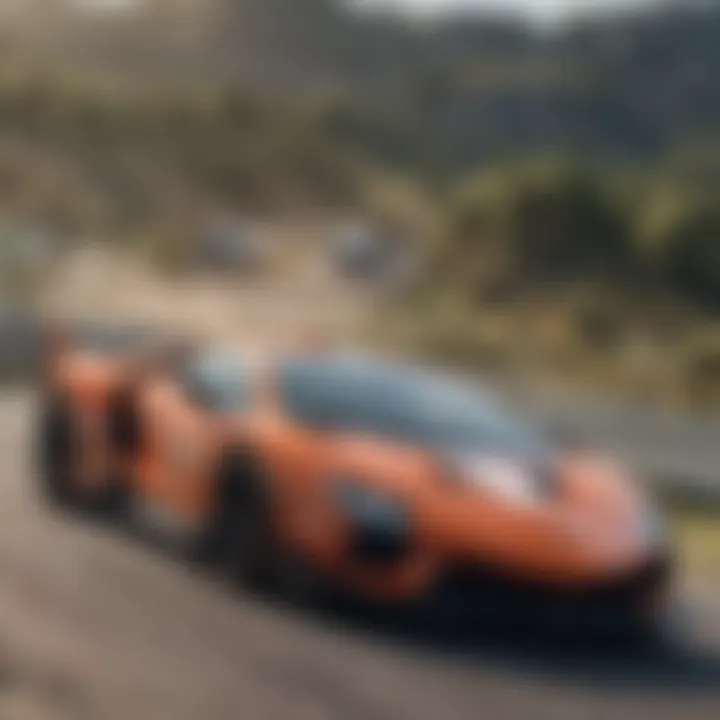 Competitive racing comparison with multiple vehicles