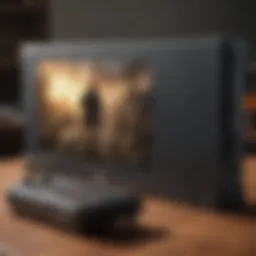 Wii U console displaying Call of Duty: Black Ops II