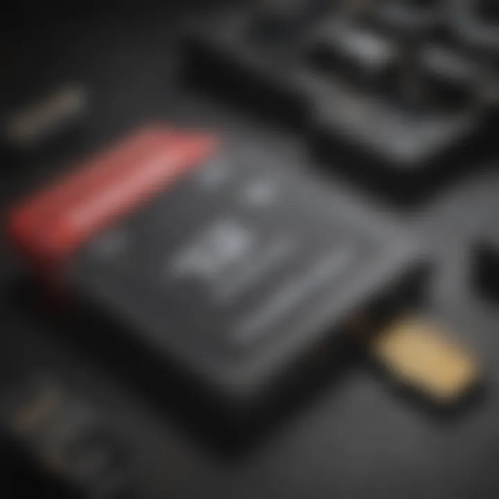 Visual representation of SD card capacity options