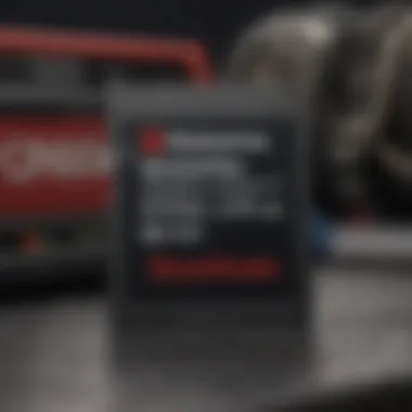 Close-up of SD card specifications