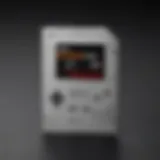 High-speed SD card inserted into a Nintendo Wii console