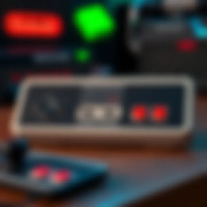 Technical Aspects of the Classic NES Controller Technical specifications layout of Classic NES Controller