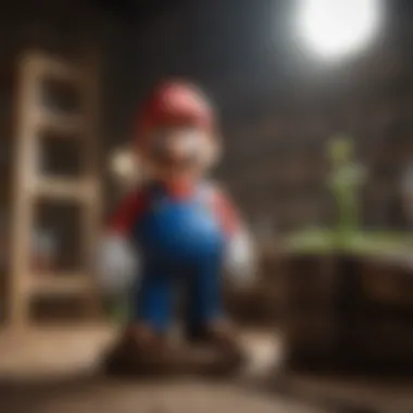 Collectible Super Mario Miniature Collectible Super Mario Miniature