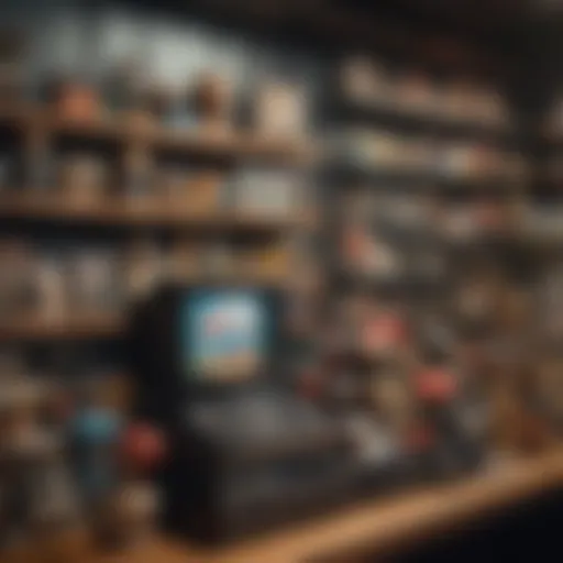 A curated selection of rare Nintendo collectibles displayed elegantly.