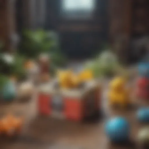 Classic Pokémon box showcasing iconic characters