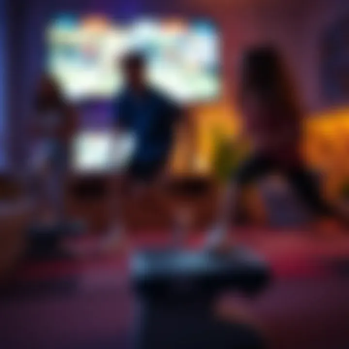 Engaging fitness gaming experience