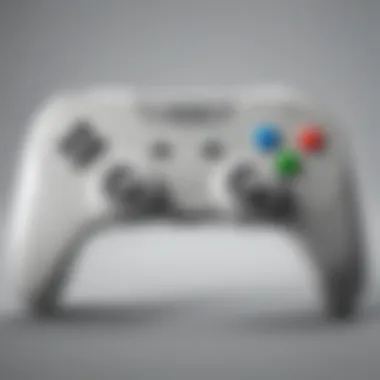 Innovative Wii U Controller Design A detailed layout of the Wii U controller featuring its innovative design