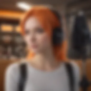 Embracing English Voiceovers on Crunchyroll Illustration illustrating the preference for English voiceovers in anime