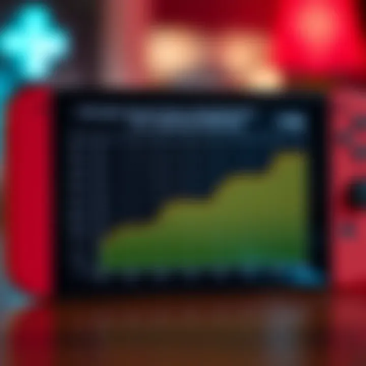 Graph comparing performance metrics of various 1TB SD cards for gaming efficiency