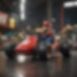 An overview of the Nintendo Switch Mario Kart Live Bundle components