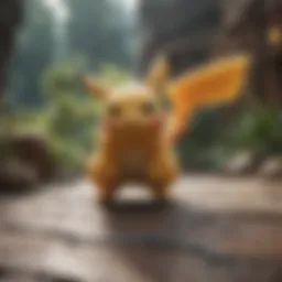 Pokémon battle scene showcasing unique mechanics in the game