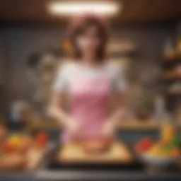 The vibrant world of Cooking Mama showcasing various cooking elements