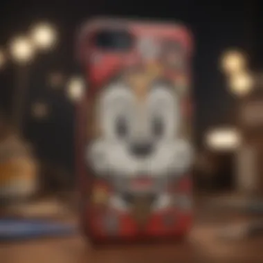 Contemporary Nintendo Appeal Cuphead phone case styled with a modern twist for Nintendo enthusiasts