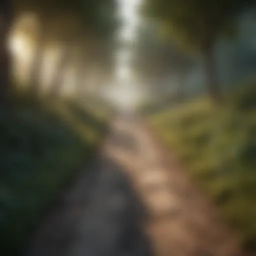 Mystical pathway in a virtual realm