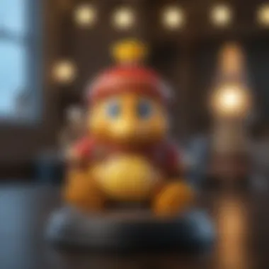 Gameplay integration of Dedede Amiibo in action.