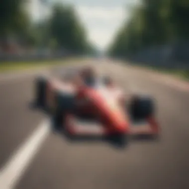 F-Zero Track Velocity Challenge Exciting Racing Experience on F-Zero Track
