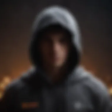 Mysterious Silhouette Hoodie Mysterious Demon Slayer silhouette hoodie