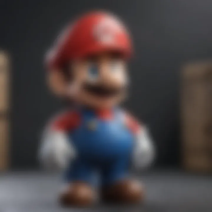 Detailed Super Mario Character Toy