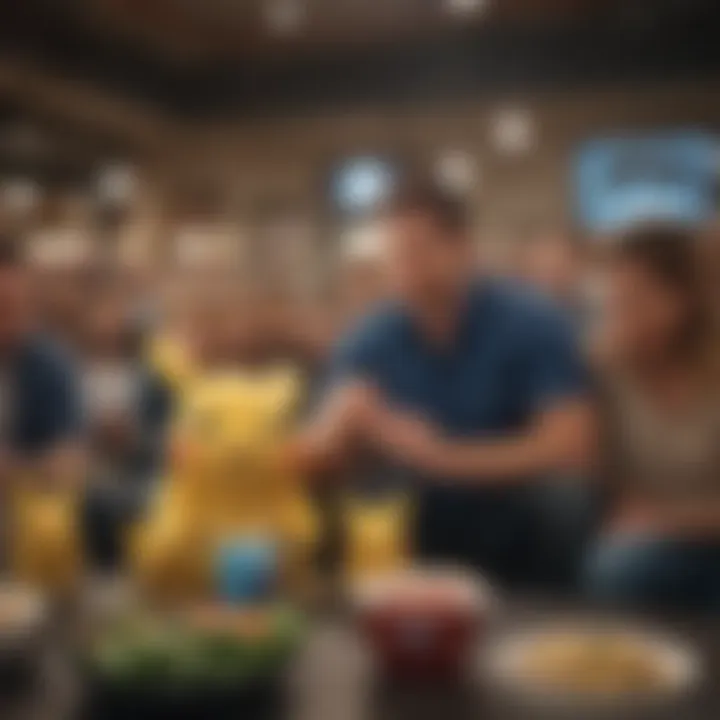 Creative visualization of diverse audience reactions to the Hulu-Pokemon fusion