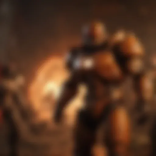 Doom Eternal gameplay on Nintendo Switch showcasing action-packed scenes