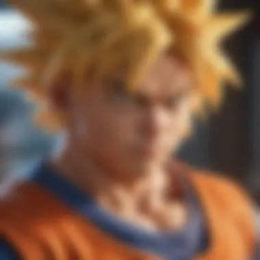 Intricate Artistry of Dragon Ball FighterZ Characters Detailed character design in Dragon Ball FighterZ