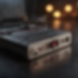 Detailed view of DS capture card showcasing its design and ports