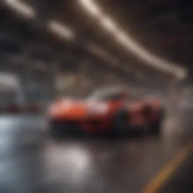 Speeding Through the Dynamic Car Racing Track Dynamic Car Racing Track