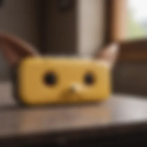 Elegant Eevee-inspired Pokemon Switch Lite Case