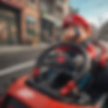 Revolutionize Your Mario Kart Adventure Elevated racing experience with a steering wheel