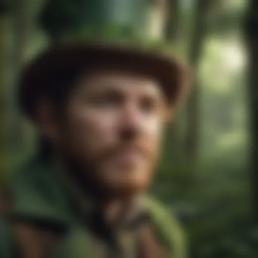 Enigmatic Leprechaun in the Enchanted Forest