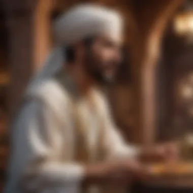 Whimsical Figures of Arabian Lore Enchanting Arabian Fantasy Characters