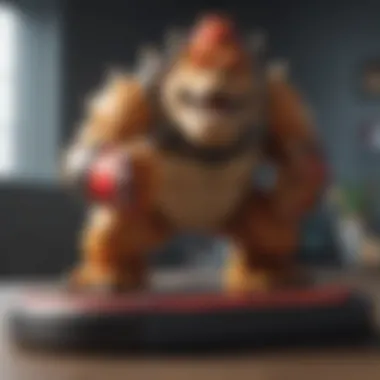 Bowser amiibo enhancing Nintendo Switch experience