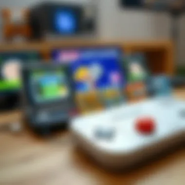 An array of brain training games displayed on a Nintendo console