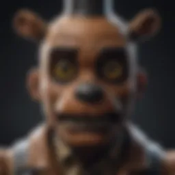 Enigmatic Animatronic Character from FNAF Games