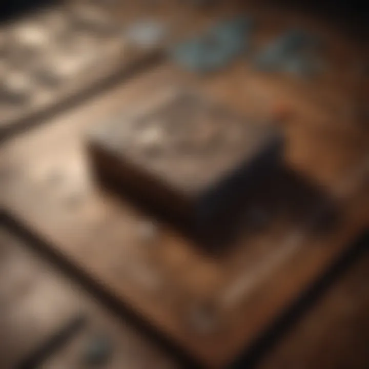 Enigmatic Cipher Puzzle in Mystery Board Game