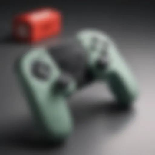 Ergonomic design of Nintendo Joy-Con controllers