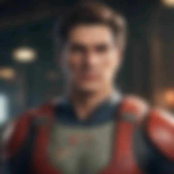 An iconic character from a beloved action game