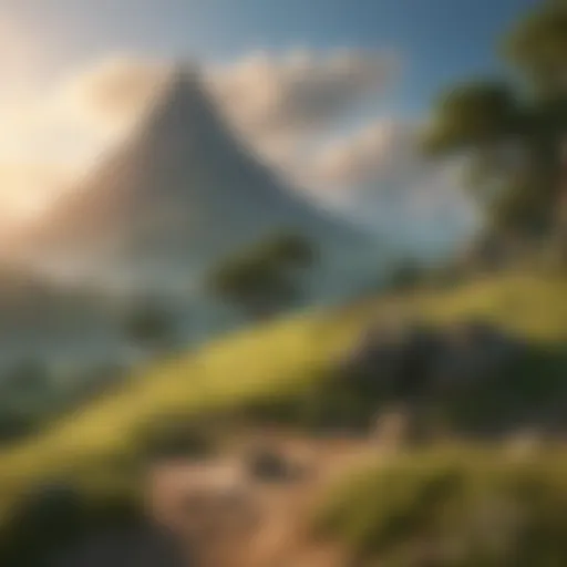 A breathtaking landscape from the latest Zelda game