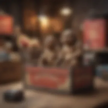 Evolution of Toys in a Box