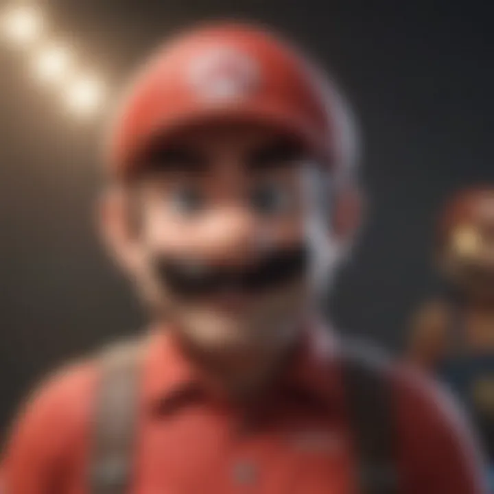 Evolution of Super Mario characters on Nintendo Switch