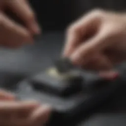 Nintendo Switch with memory card insertion