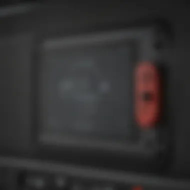 Nintendo Switch Storage Management Interface Dashboard interface displaying storage management options on a Nintendo Switch