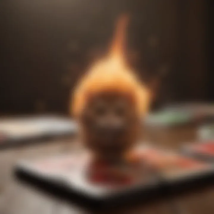 Imaginative representation of Exploding Kittens card designs